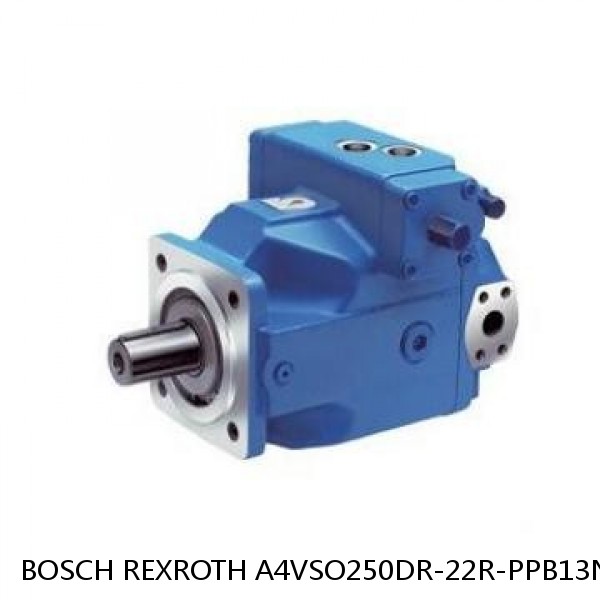 A4VSO250DR-22R-PPB13N00-SO103 BOSCH REXROTH A4VSO VARIABLE DISPLACEMENT PUMPS