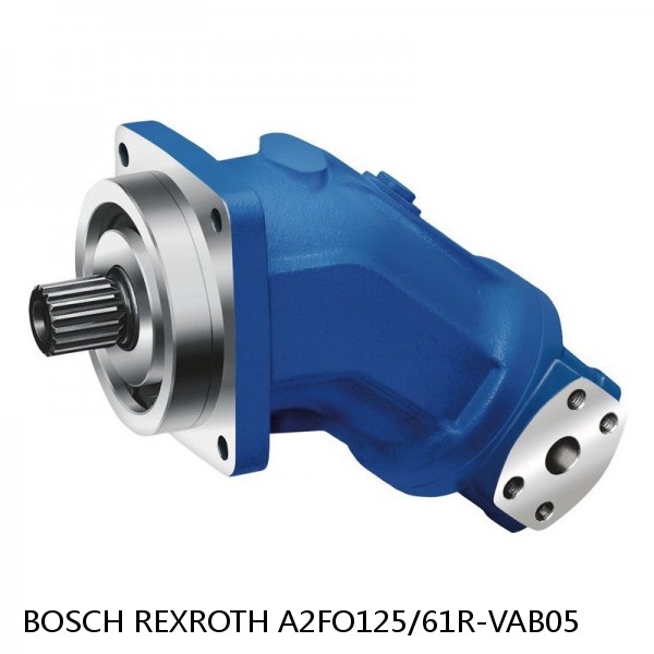 A2FO125/61R-VAB05 BOSCH REXROTH A2FO FIXED DISPLACEMENT PUMPS