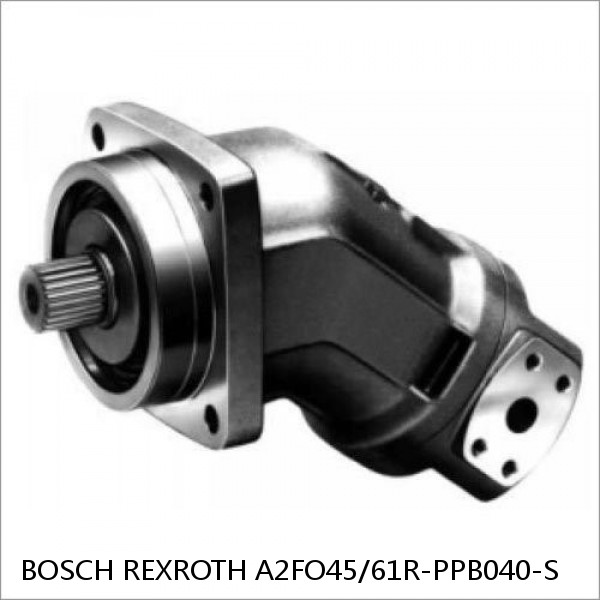 A2FO45/61R-PPB040-S BOSCH REXROTH A2FO FIXED DISPLACEMENT PUMPS