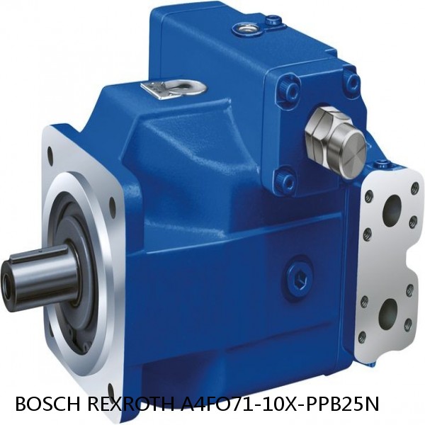 A4FO71-10X-PPB25N BOSCH REXROTH A4FO FIXED DISPLACEMENT PUMPS