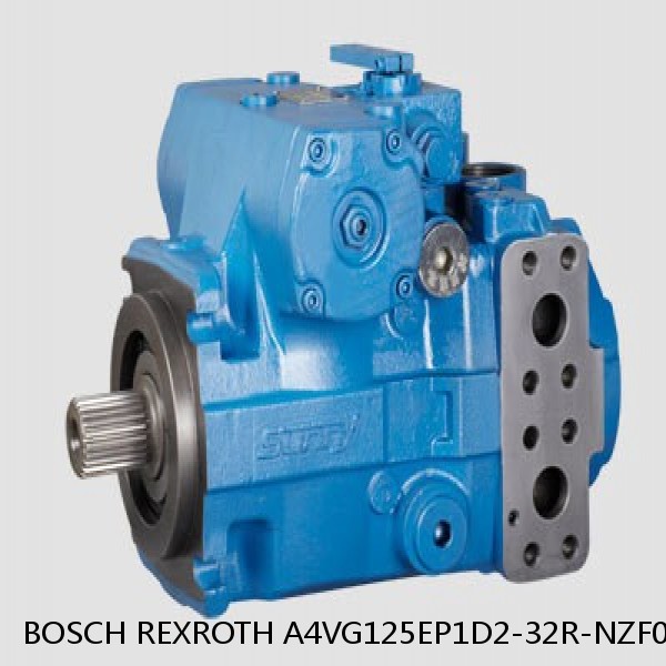 A4VG125EP1D2-32R-NZF02F011S BOSCH REXROTH A4VG VARIABLE DISPLACEMENT PUMPS