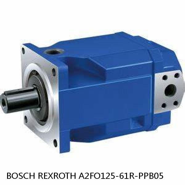 A2FO125-61R-PPB05 BOSCH REXROTH A2FO FIXED DISPLACEMENT PUMPS #1 small image