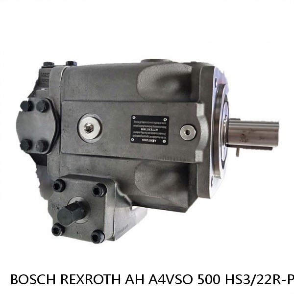 AH A4VSO 500 HS3/22R-PZH13K00-SO36 BOSCH REXROTH A4VSO VARIABLE DISPLACEMENT PUMPS #1 image