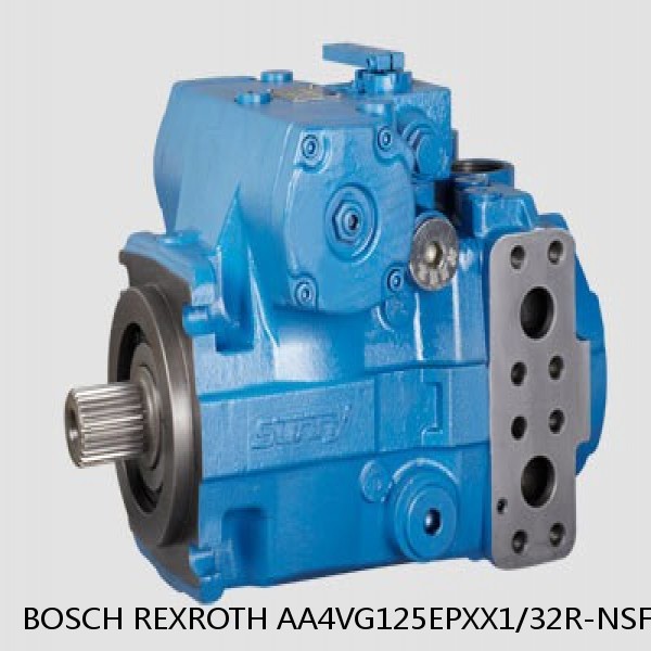 AA4VG125EPXX1/32R-NSFXXK691EP-S BOSCH REXROTH A4VG VARIABLE DISPLACEMENT PUMPS #1 image