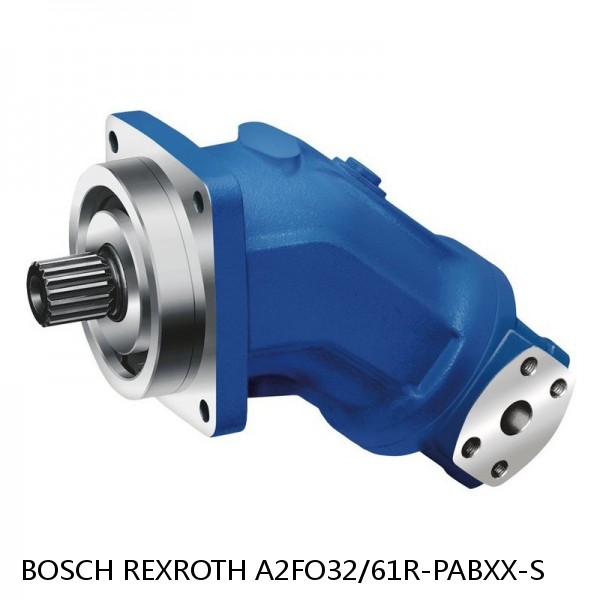 A2FO32/61R-PABXX-S BOSCH REXROTH A2FO FIXED DISPLACEMENT PUMPS #1 image