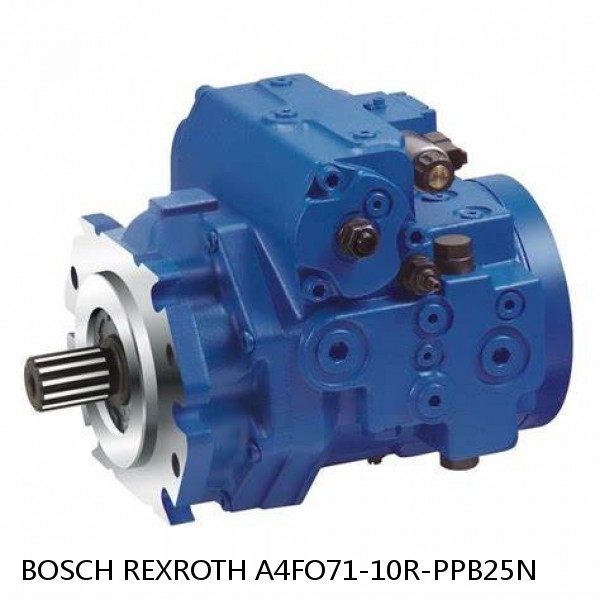 A4FO71-10R-PPB25N BOSCH REXROTH A4FO FIXED DISPLACEMENT PUMPS #1 image